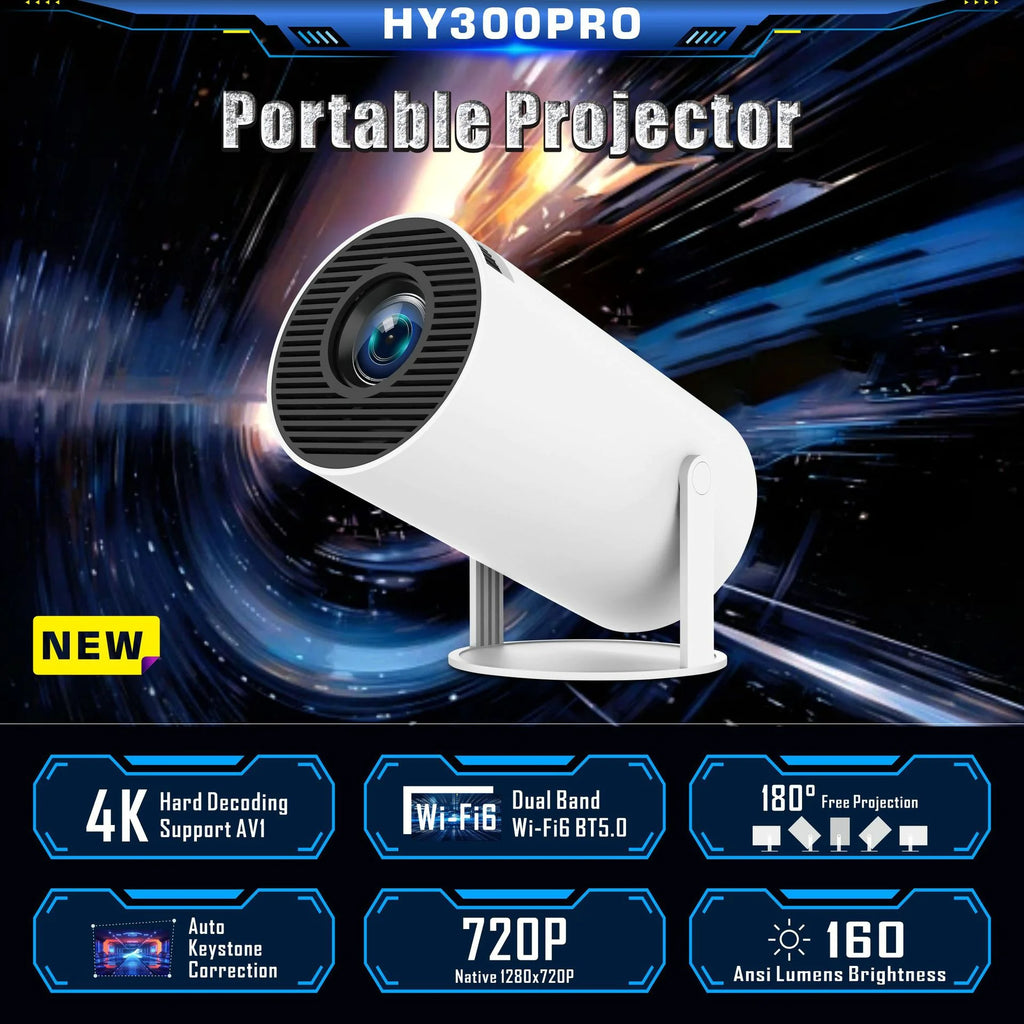 4k Home Entertainment Pro Projector - HY300