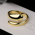Adjustable Water Drop Ring - Glossy Finish