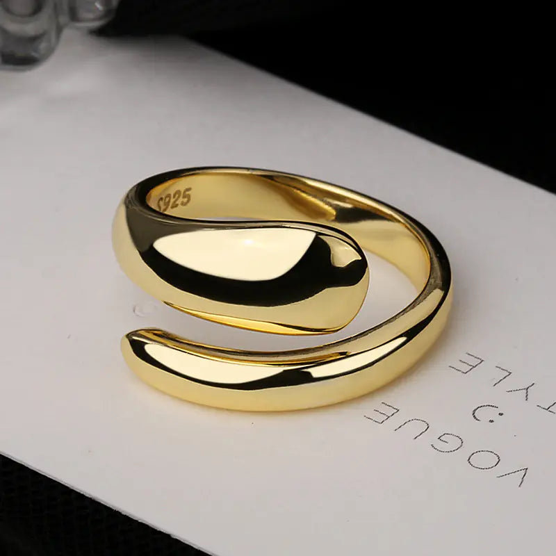 Adjustable Water Drop Ring - Glossy Finish