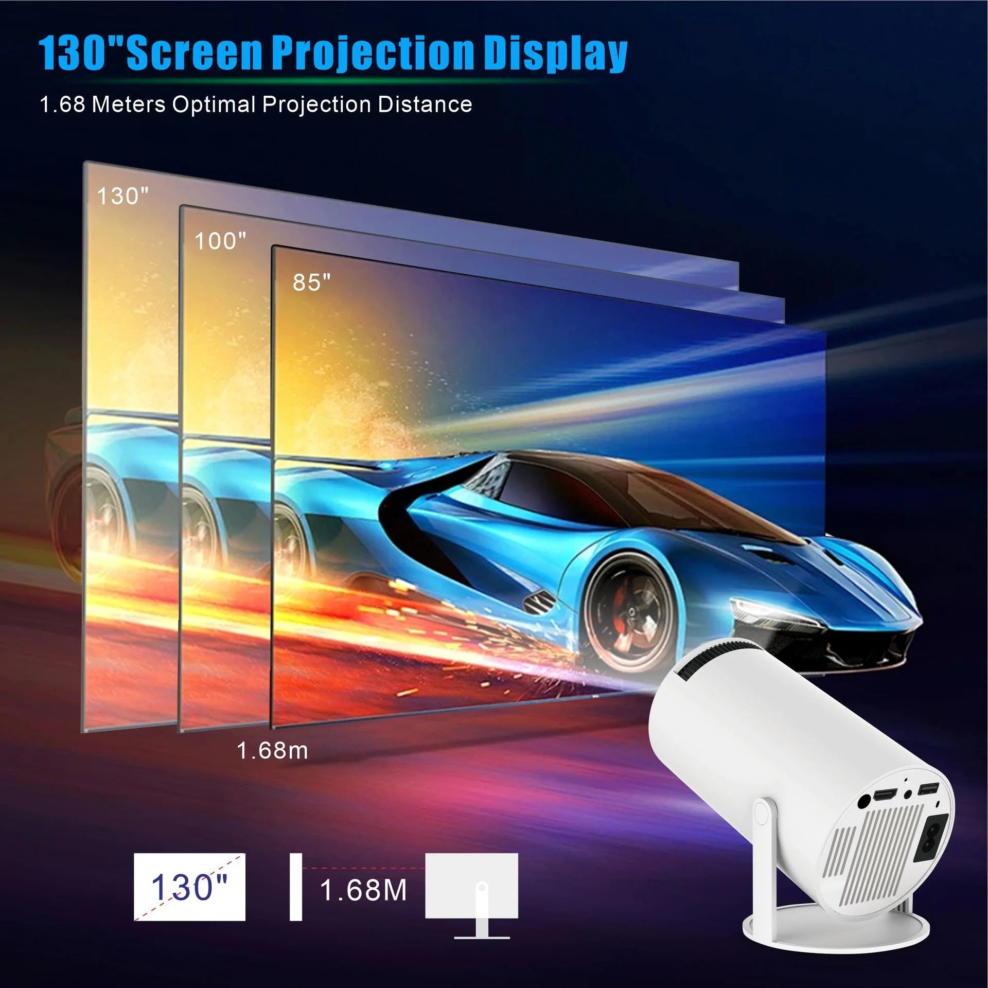 4k Home Entertainment Pro Projector - HY300