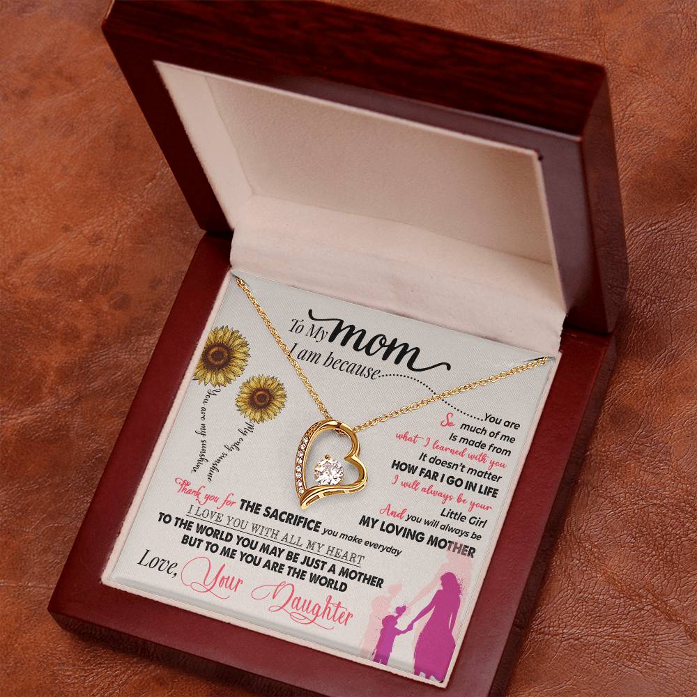 You Are My Sunshine - Forever Love Necklace - Mom