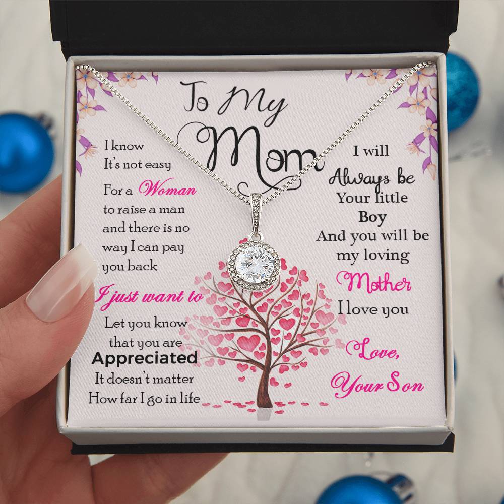 Always Be Your Little Boy - Eternal Hope Necklace - Mom