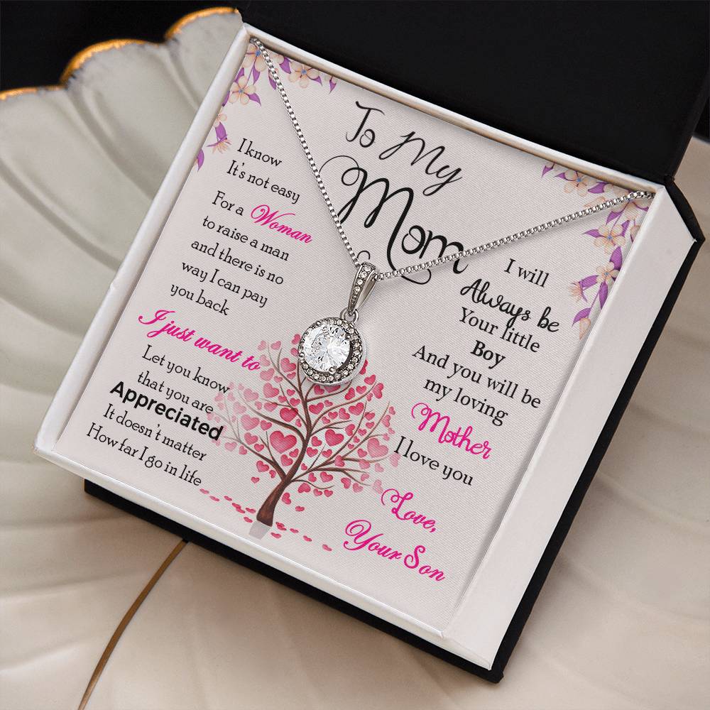 Always Be Your Little Boy - Eternal Hope Necklace - Mom