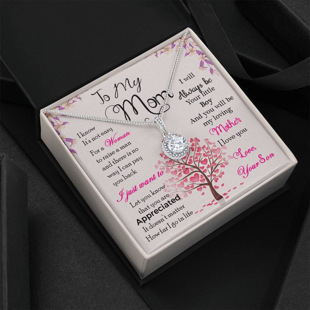 Always Be Your Little Boy - Eternal Hope Necklace - Mom