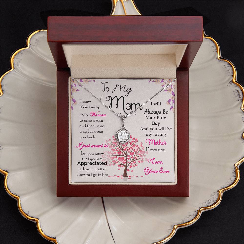 Always Be Your Little Boy - Eternal Hope Necklace - Mom