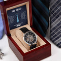 My Hero Dad - Openwork Watch