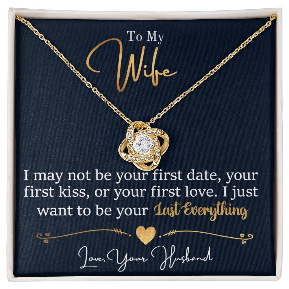 Love Knot Necklace - Wife