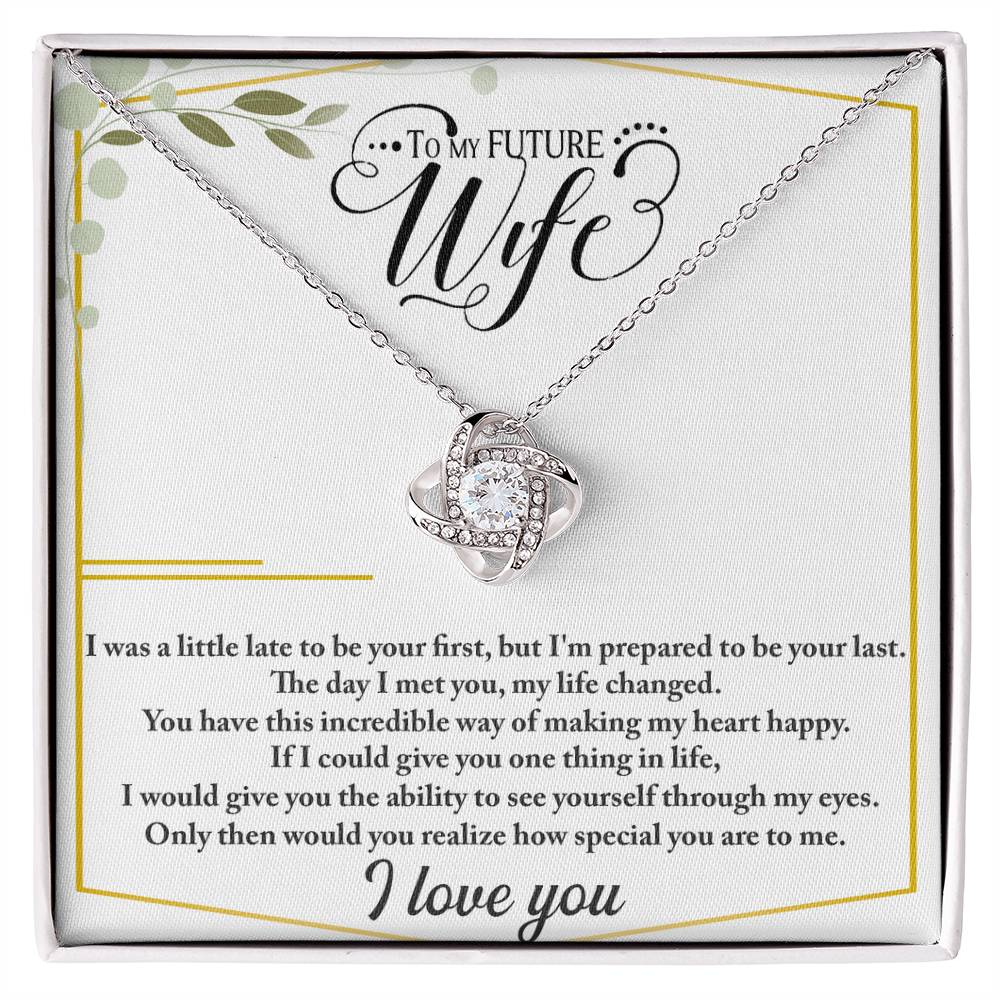 Love Knot Necklace - Future Wife