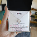 My Whole Life - Love Knot Necklace - Mom