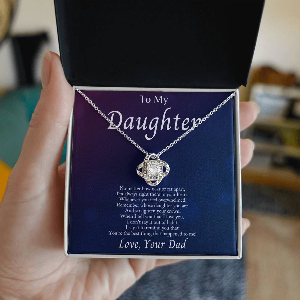 Love Knot Necklace - Daughter