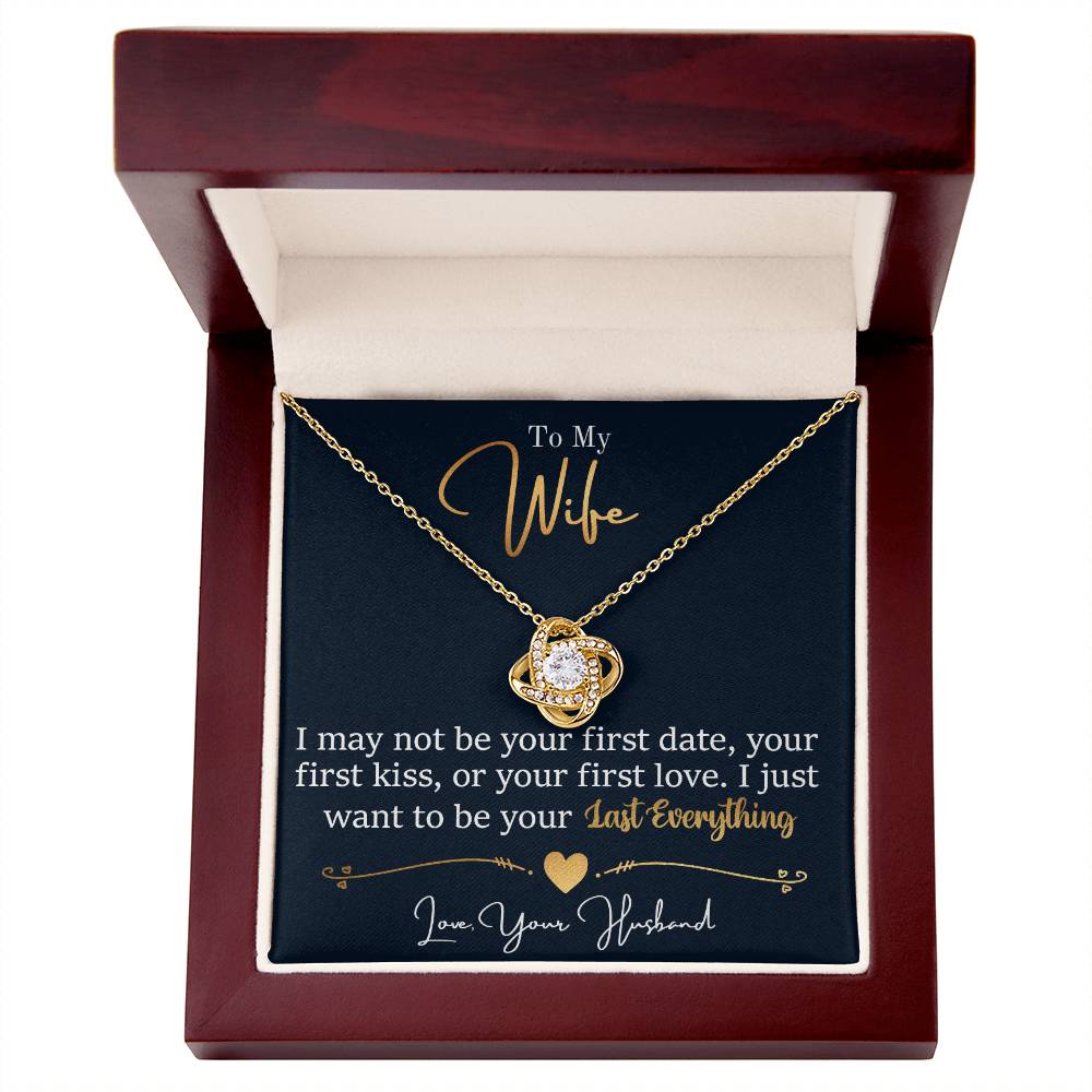 Love Knot Necklace - Wife