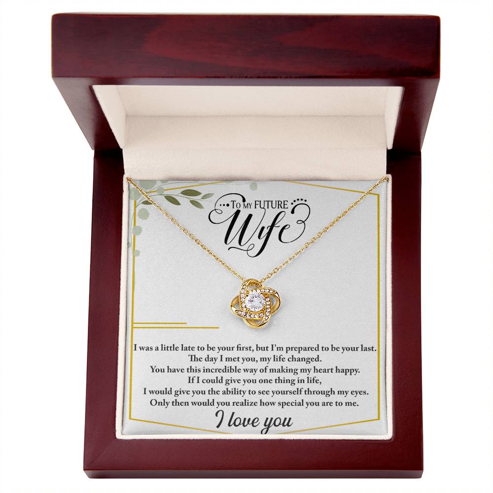Love Knot Necklace - Future Wife