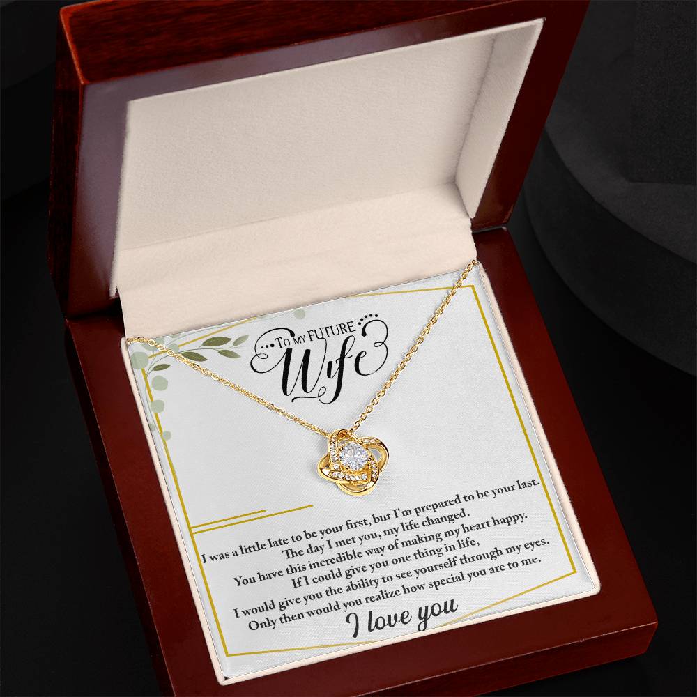 Love Knot Necklace - Future Wife