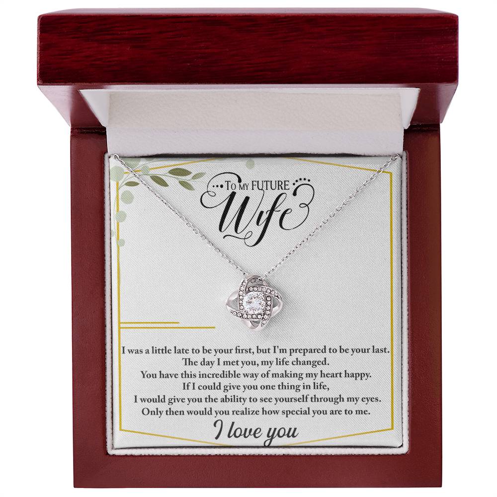 Love Knot Necklace - Future Wife