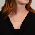 Heart Style Name Necklace