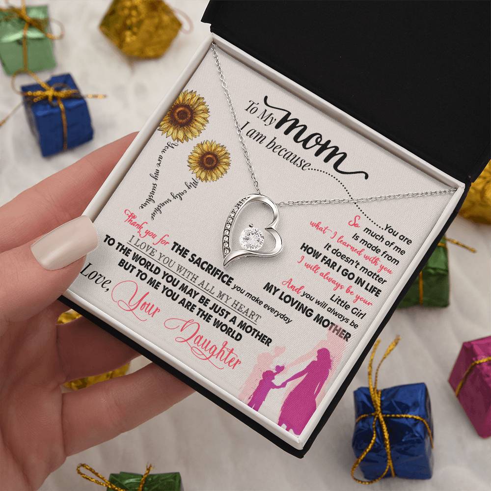 You Are My Sunshine - Forever Love Necklace - Mom