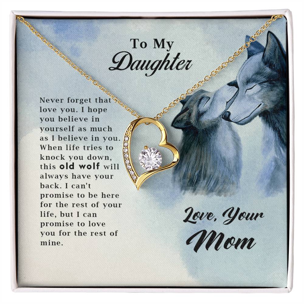Never Forget Necklace - Daughter