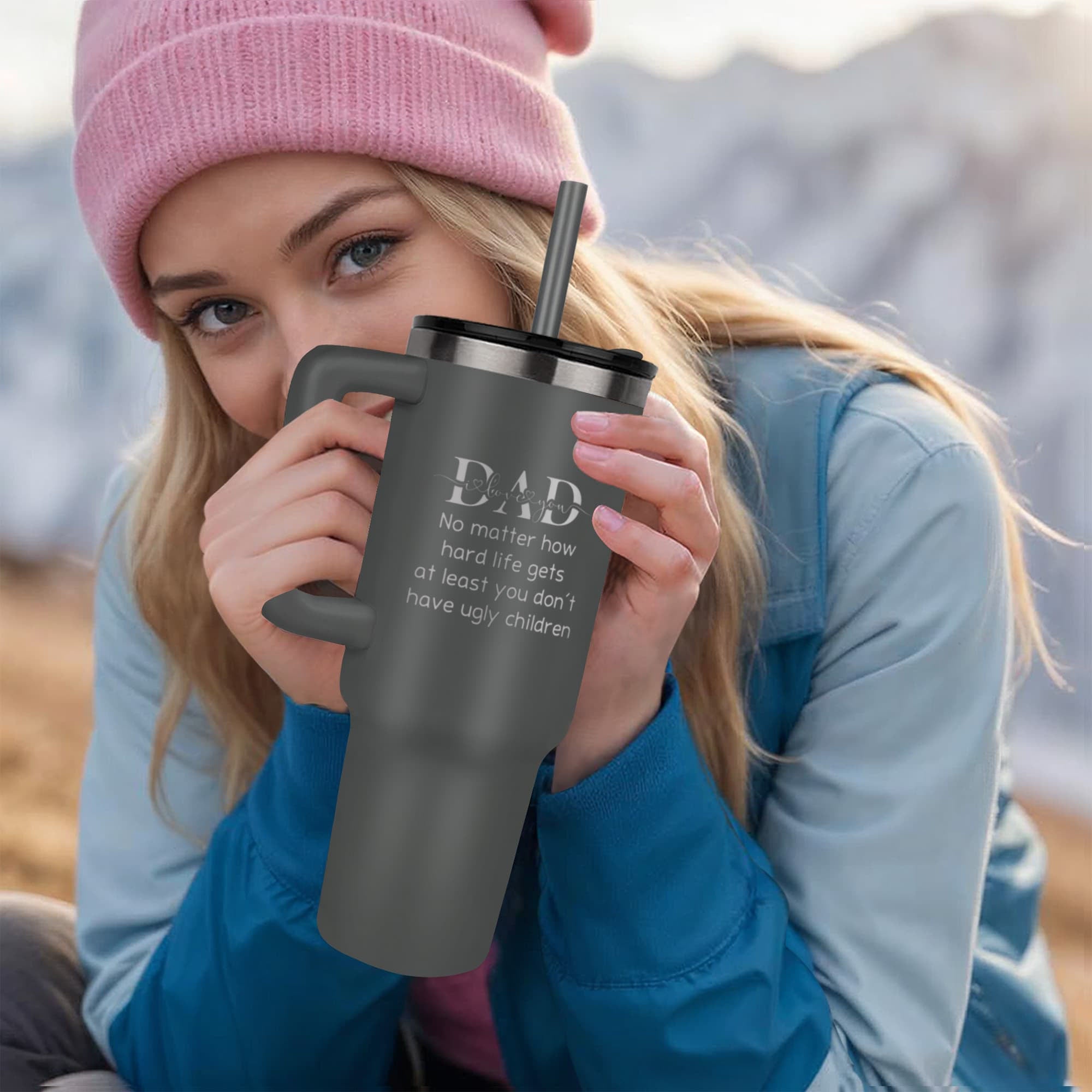 Personalized Tumbler - For Dad