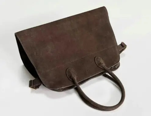 Premium Cowhide Leather Handbag (Various Colors)